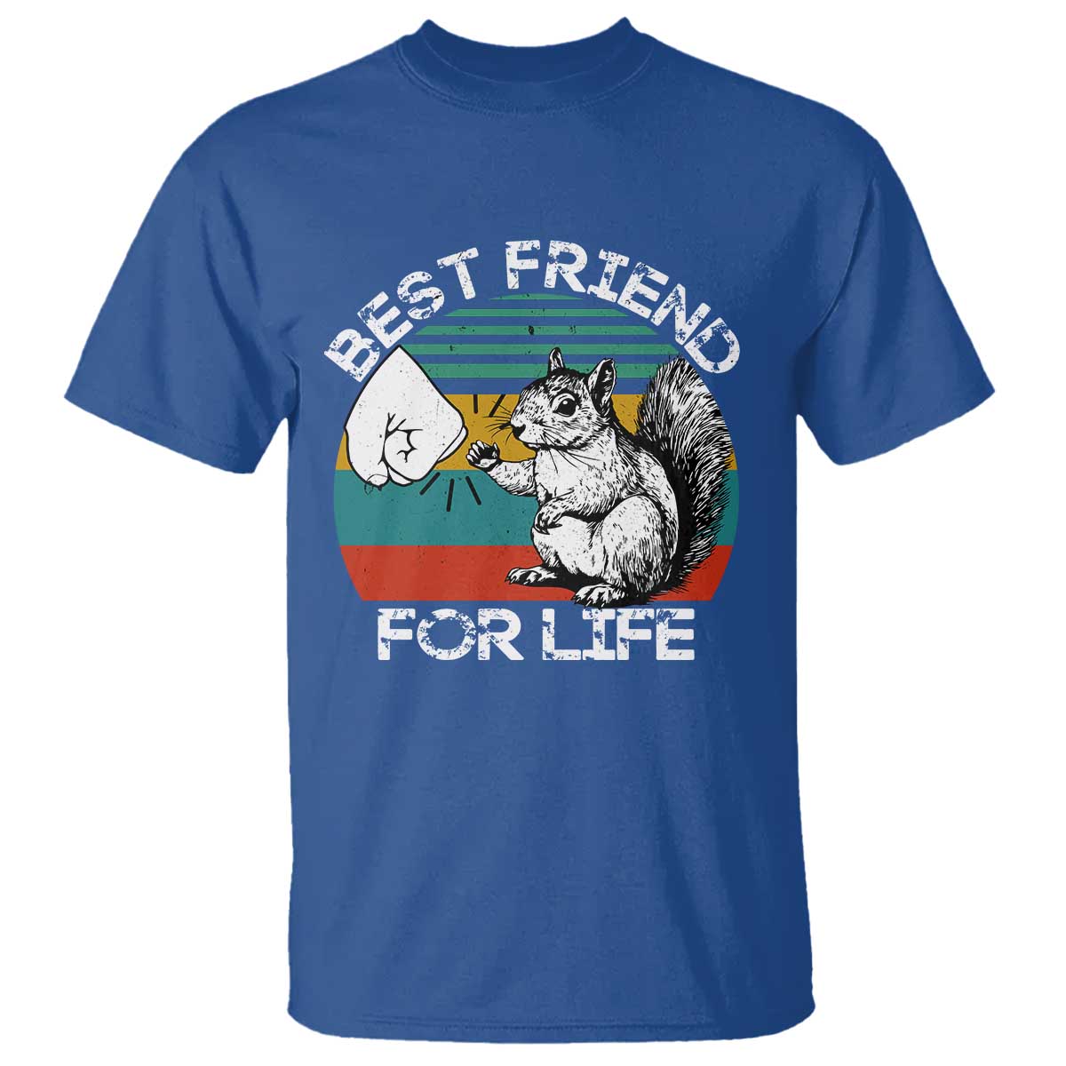 Squirrel Lover T Shirt Funny Vintage Squirrel Gift Best Friend For Life