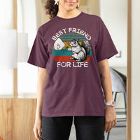 Squirrel Lover T Shirt For Women Funny Vintage Squirrel Gift Best Friend For Life