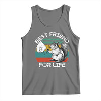 Squirrel Lover Tank Top Funny Vintage Squirrel Gift Best Friend For Life