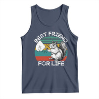 Squirrel Lover Tank Top Funny Vintage Squirrel Gift Best Friend For Life