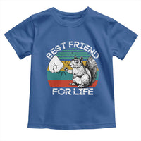 Squirrel Lover Toddler T Shirt Funny Vintage Squirrel Gift Best Friend For Life