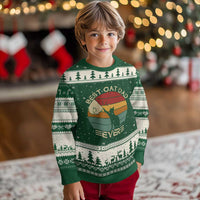 Best Cat Dad Ever Ugly Christmas Sweater Funny Cat Lover Gift Fathers Day - Wonder Print Shop