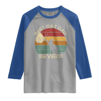 Best Cat Dad Ever Raglan Shirt Funny Cat Lover Gift Fathers Day - Wonder Print Shop