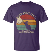 Best Cat Dad Ever T Shirt Funny Cat Lover Gift Fathers Day - Wonder Print Shop