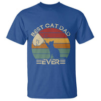 Best Cat Dad Ever T Shirt Funny Cat Lover Gift Fathers Day - Wonder Print Shop