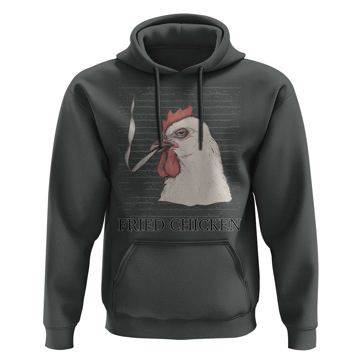 Fried Chicken 420 Hoodie Funny Weed Stoner Cannabis
