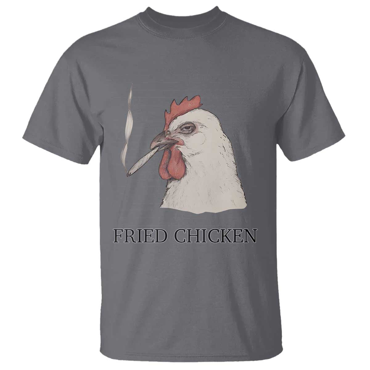 Fried Chicken 420 T Shirt Funny Weed Stoner Cannabis - Wonder Print Shop