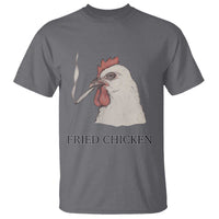 Fried Chicken 420 T Shirt Funny Weed Stoner Cannabis - Wonder Print Shop