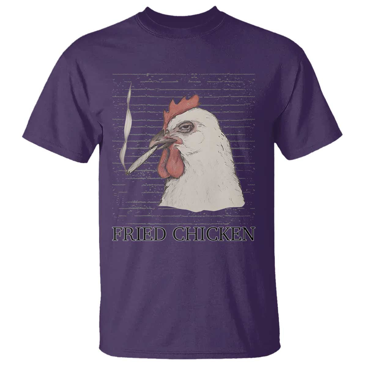 Fried Chicken 420 T Shirt Funny Weed Stoner Cannabis - Wonder Print Shop