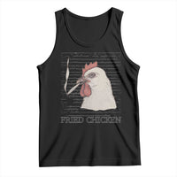Fried Chicken 420 Tank Top Funny Weed Stoner Cannabis