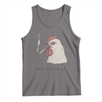 Fried Chicken 420 Tank Top Funny Weed Stoner Cannabis