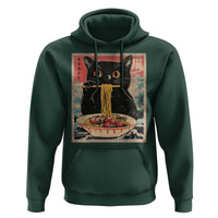 Japanese Ramen Hoodie Funny Graphic Tees Foodies Kawaii Cat Anime Gifts