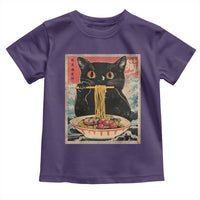 Japanese Ramen Toddler T Shirt Funny Graphic Tees Foodies Kawaii Cat Anime Gifts