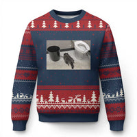 Funny Drunk Raccoon Ugly Christmas Sweater Vintage Liquor Store Trash Panda Memes - Wonder Print Shop