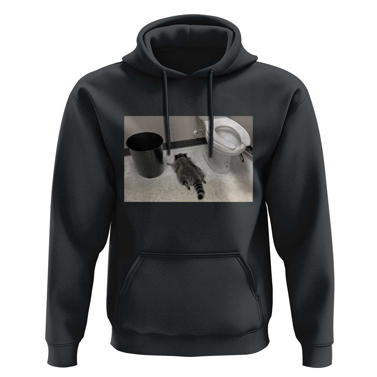 Funny Drunk Raccoon Hoodie Vintage Liquor Store Trash Panda Memes - Wonder Print Shop