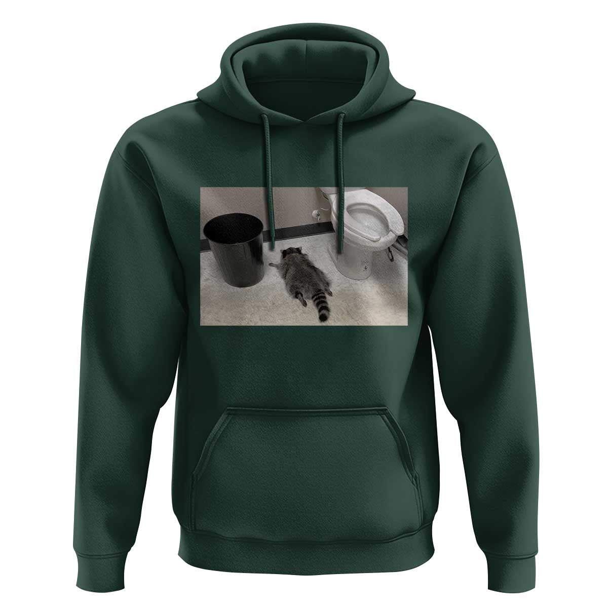 Funny Drunk Raccoon Hoodie Vintage Liquor Store Trash Panda Memes - Wonder Print Shop