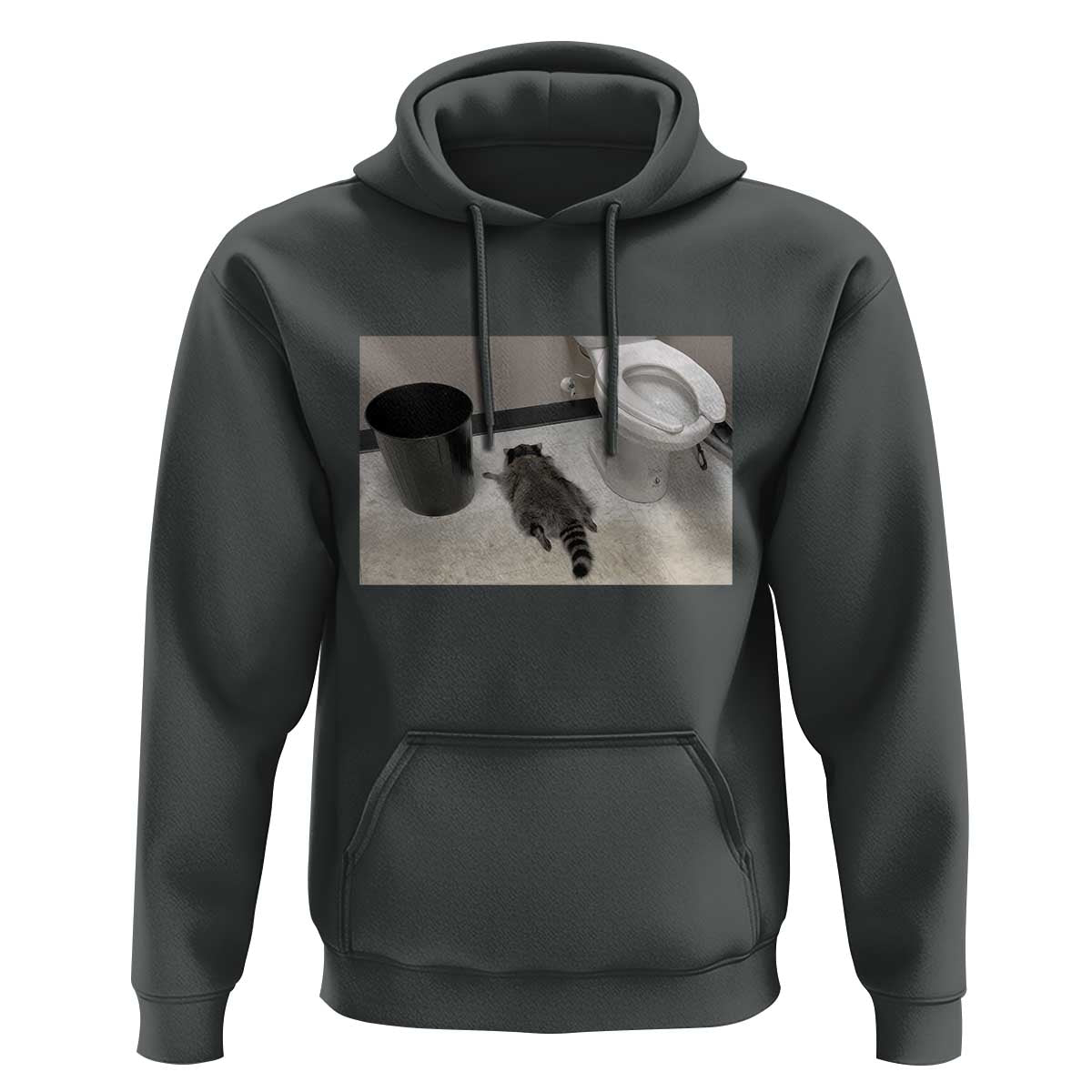 Funny Drunk Raccoon Hoodie Vintage Liquor Store Trash Panda Memes - Wonder Print Shop