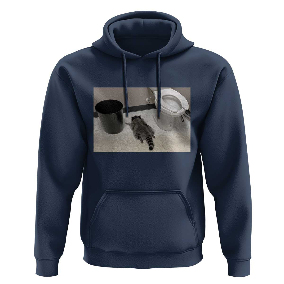 Funny Drunk Raccoon Hoodie Vintage Liquor Store Trash Panda Memes - Wonder Print Shop