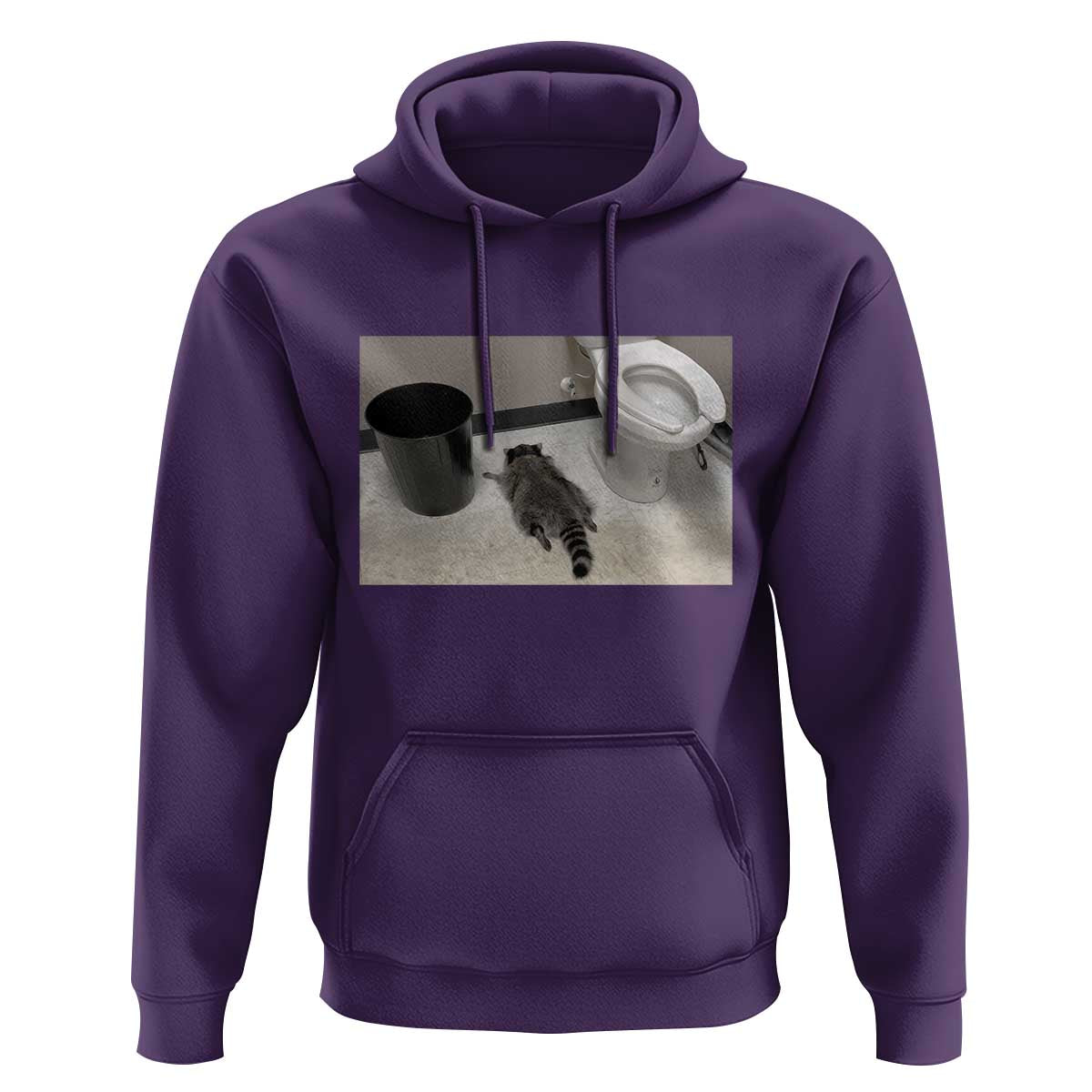 Funny Drunk Raccoon Hoodie Vintage Liquor Store Trash Panda Memes - Wonder Print Shop