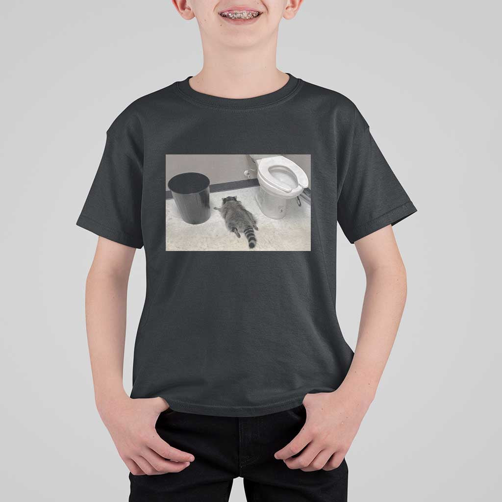 Funny Drunk Raccoon T Shirt For Kid Vintage Liquor Store Trash Panda Memes - Wonder Print Shop