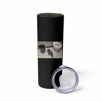 Funny Drunk Raccoon Skinny Tumbler Vintage Liquor Store Trash Panda Memes - Wonder Print Shop