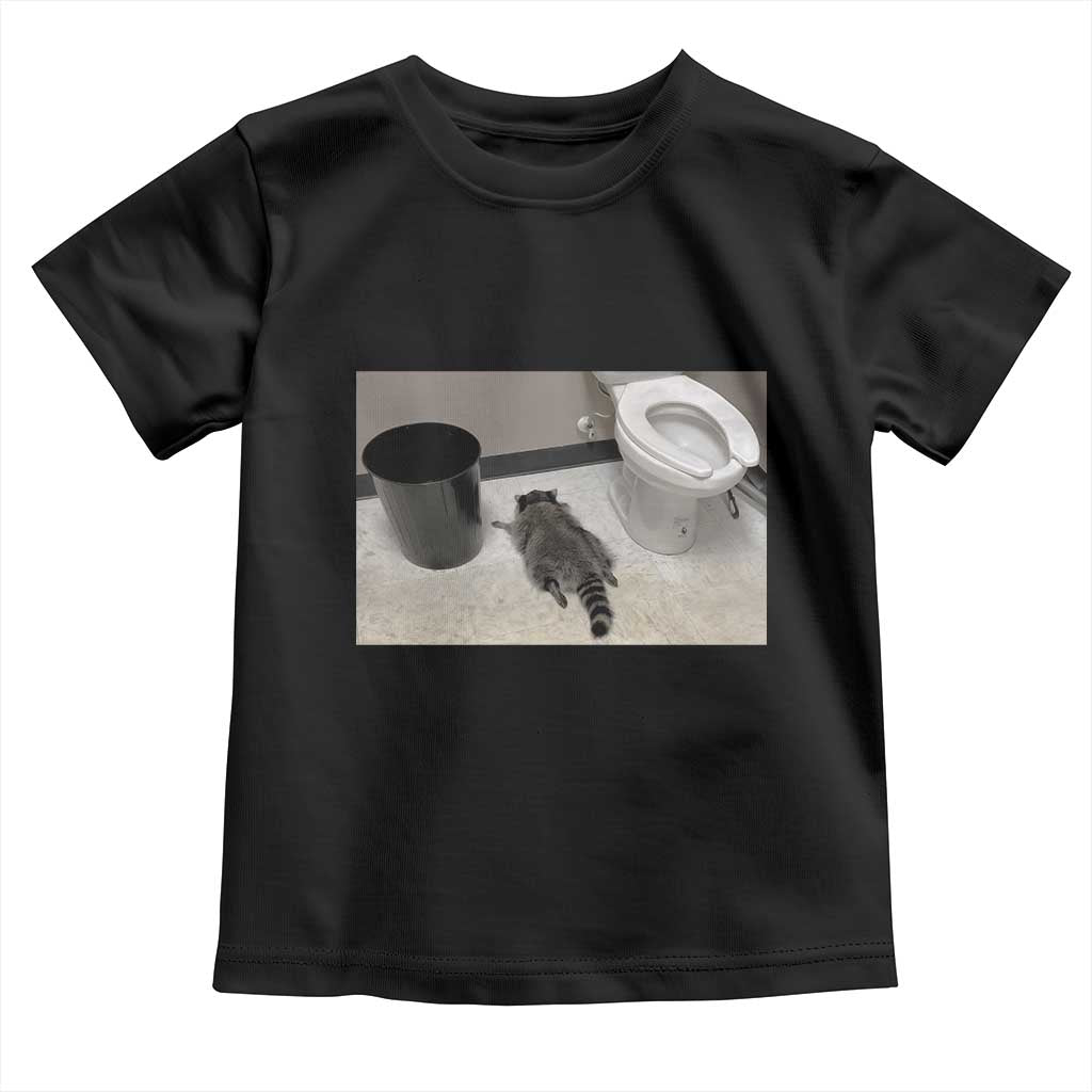 Funny Drunk Raccoon Toddler T Shirt Vintage Liquor Store Trash Panda Memes - Wonder Print Shop