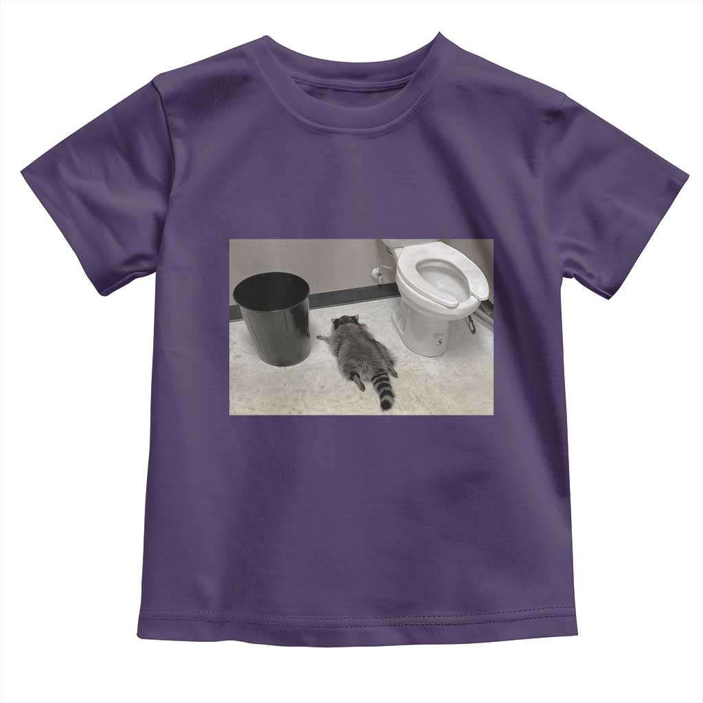 Funny Drunk Raccoon Toddler T Shirt Vintage Liquor Store Trash Panda Memes - Wonder Print Shop