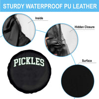 Vintage Pickle Spare Tire Cover Canning Season Pickle Lover Vintage Sports Style 80s 90s Gifts - Wonder Print Shop