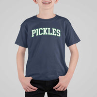 Vintage Pickle T Shirt For Kid Canning Season Pickle Lover Vintage Sports Style 80s 90s Gifts - Wonder Print Shop