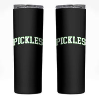 Vintage Pickle Skinny Tumbler Canning Season Pickle Lover Vintage Sports Style 80s 90s Gifts - Wonder Print Shop