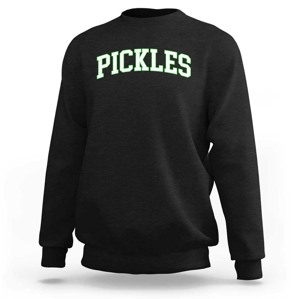 Vintage Pickle Sweatshirt Canning Season Pickle Lover Vintage Sports Style 80s 90s Gifts - Wonder Print Shop