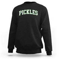 Vintage Pickle Sweatshirt Canning Season Pickle Lover Vintage Sports Style 80s 90s Gifts - Wonder Print Shop