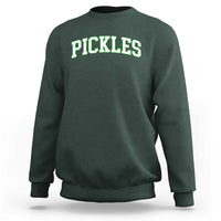 Vintage Pickle Sweatshirt Canning Season Pickle Lover Vintage Sports Style 80s 90s Gifts - Wonder Print Shop