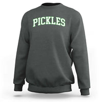 Vintage Pickle Sweatshirt Canning Season Pickle Lover Vintage Sports Style 80s 90s Gifts - Wonder Print Shop