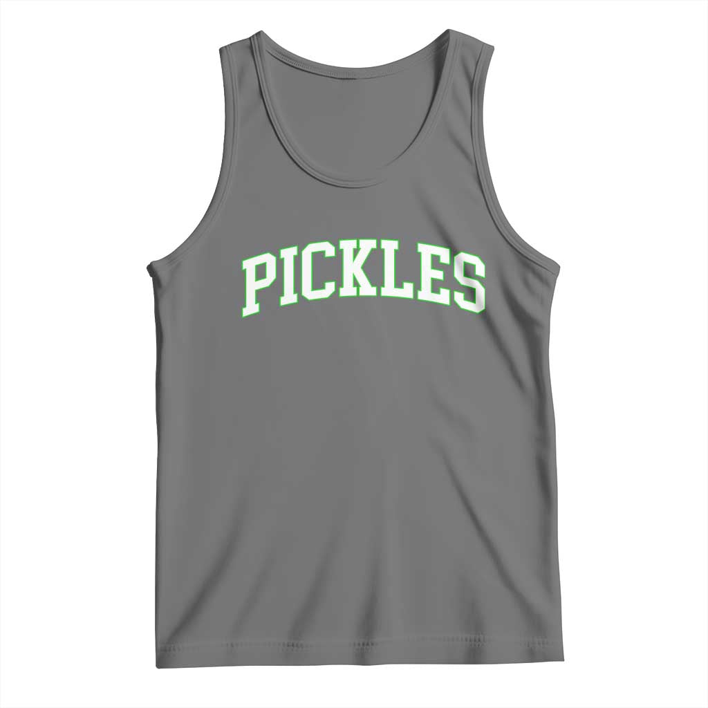 Vintage Pickle Tank Top Canning Season Pickle Lover Vintage Sports Style 80s 90s Gifts - Wonder Print Shop