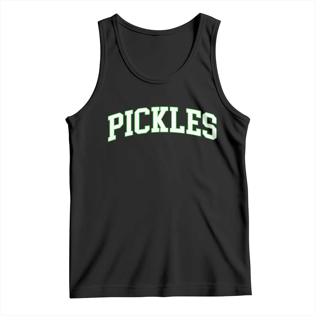 Vintage Pickle Tank Top Canning Season Pickle Lover Vintage Sports Style 80s 90s Gifts - Wonder Print Shop
