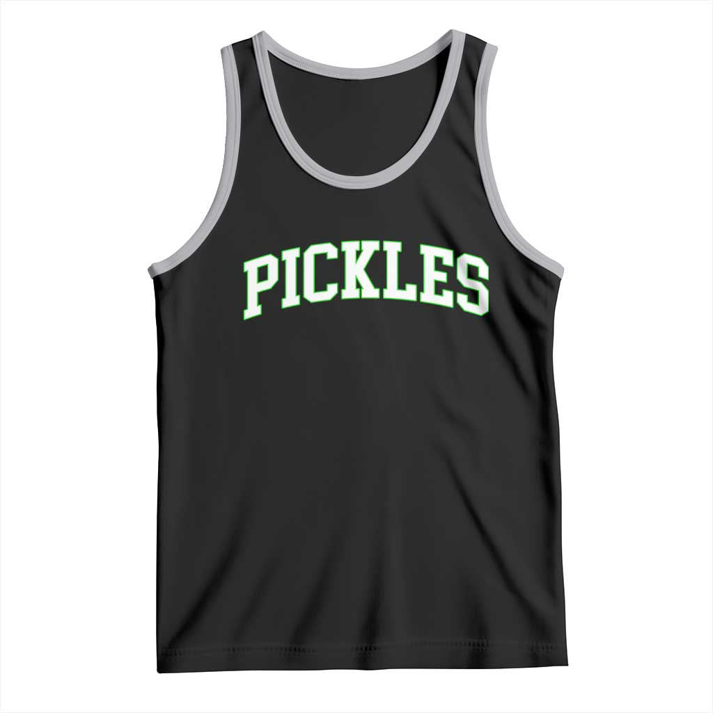 Vintage Pickle Tank Top Canning Season Pickle Lover Vintage Sports Style 80s 90s Gifts - Wonder Print Shop