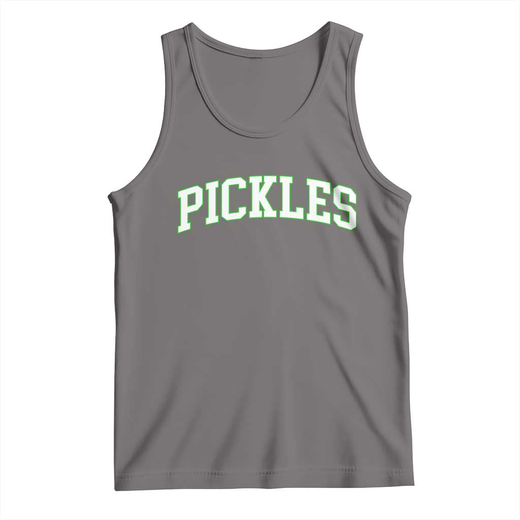 Vintage Pickle Tank Top Canning Season Pickle Lover Vintage Sports Style 80s 90s Gifts - Wonder Print Shop