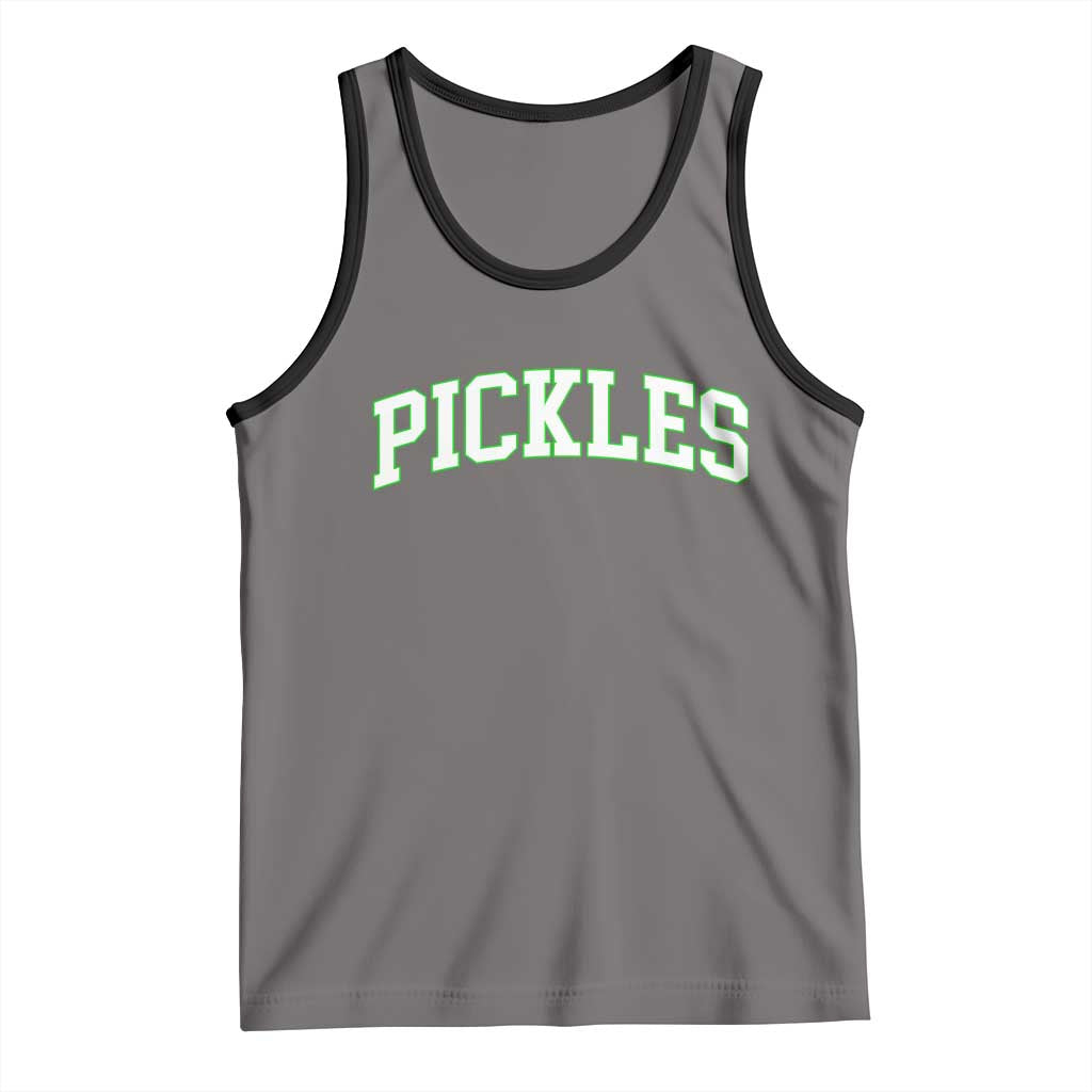 Vintage Pickle Tank Top Canning Season Pickle Lover Vintage Sports Style 80s 90s Gifts - Wonder Print Shop