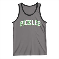 Vintage Pickle Tank Top Canning Season Pickle Lover Vintage Sports Style 80s 90s Gifts - Wonder Print Shop