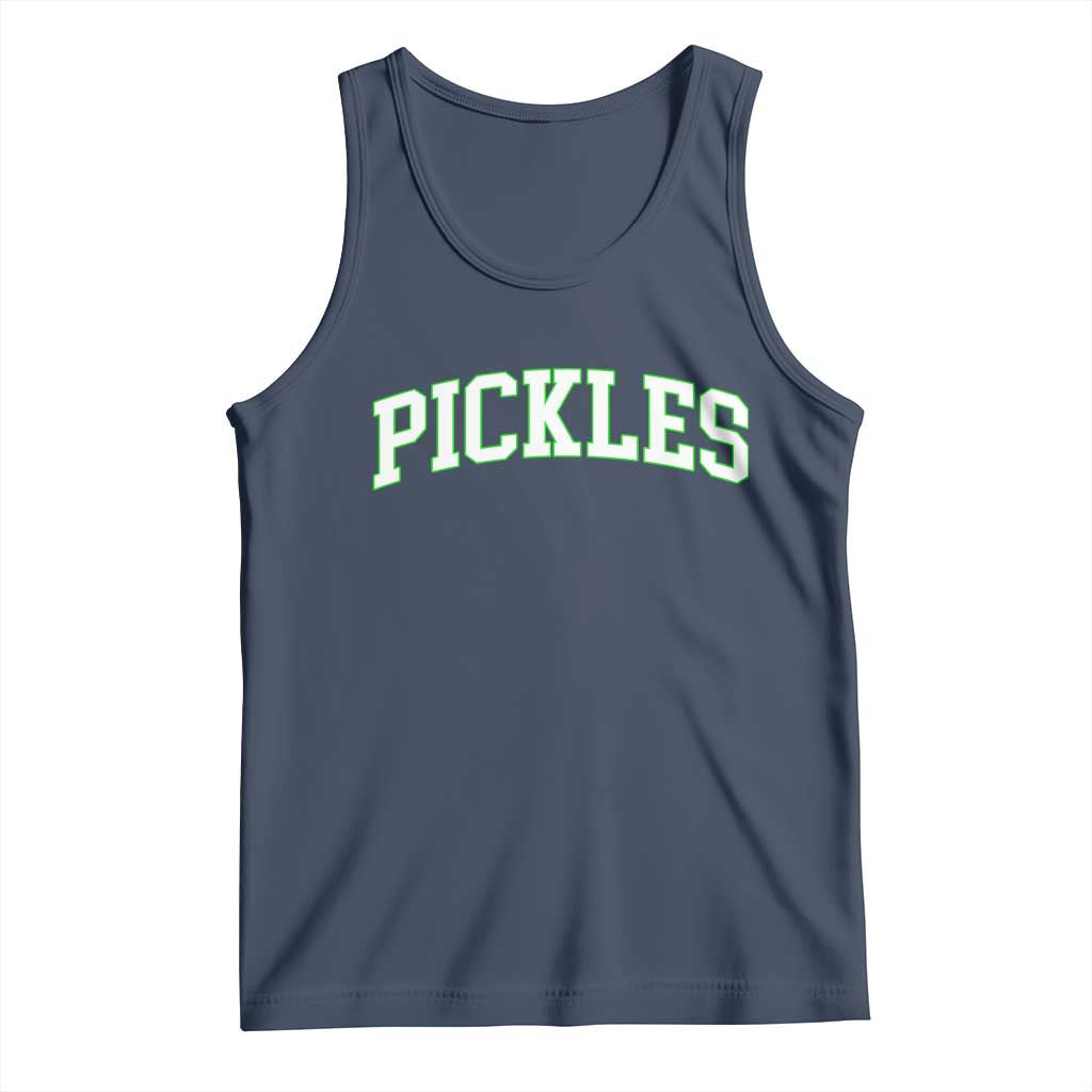 Vintage Pickle Tank Top Canning Season Pickle Lover Vintage Sports Style 80s 90s Gifts - Wonder Print Shop