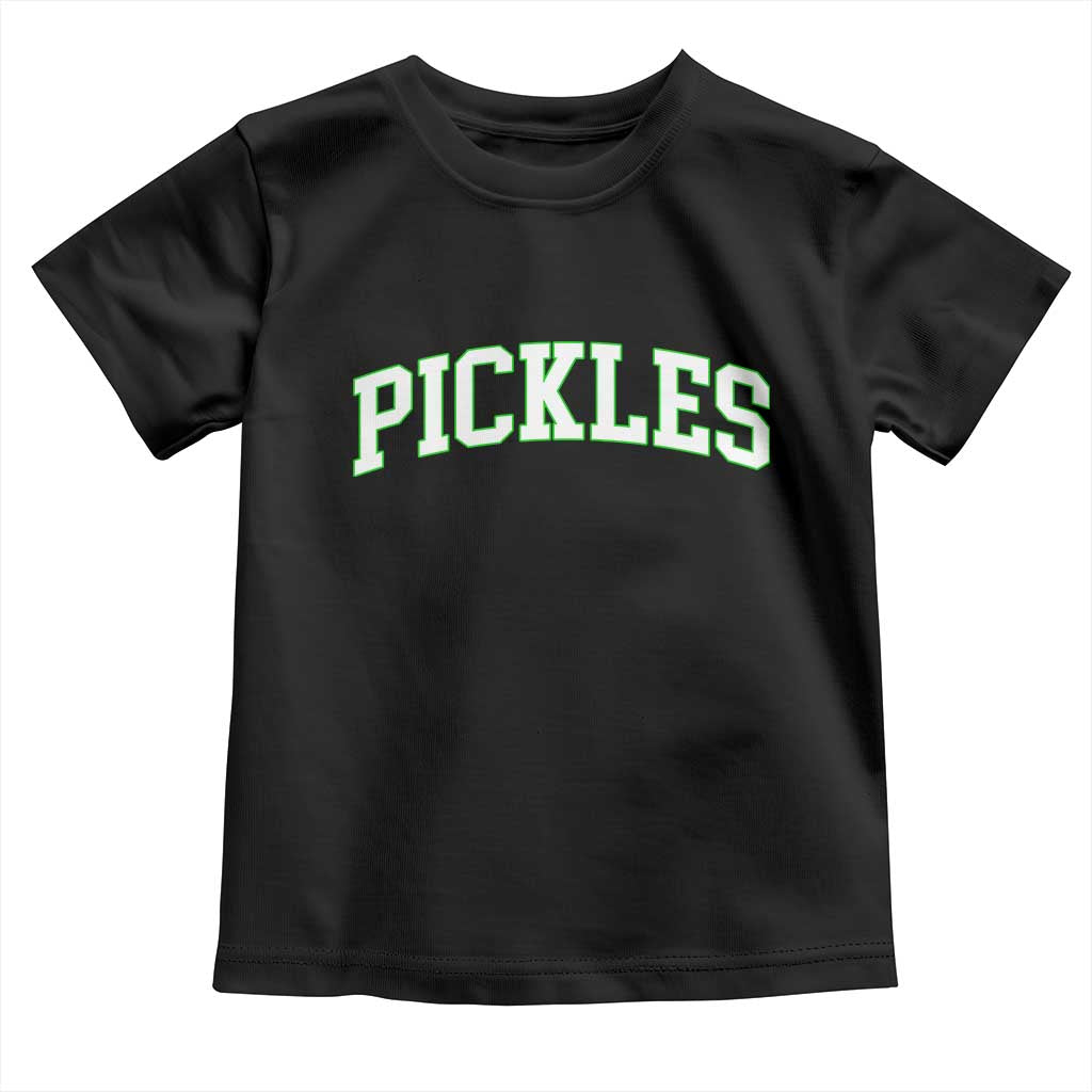 Vintage Pickle Toddler T Shirt Canning Season Pickle Lover Vintage Sports Style 80s 90s Gifts - Wonder Print Shop