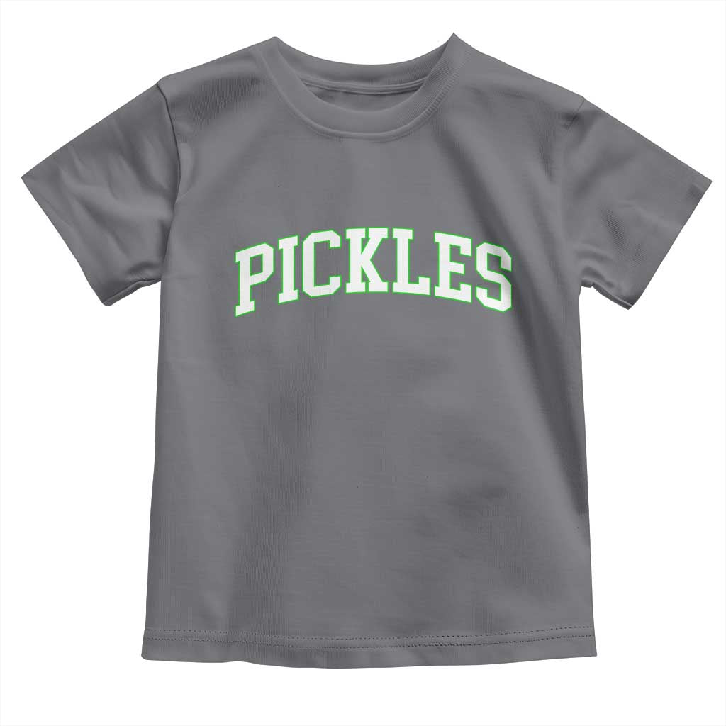 Vintage Pickle Toddler T Shirt Canning Season Pickle Lover Vintage Sports Style 80s 90s Gifts - Wonder Print Shop