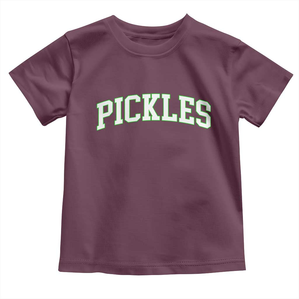 Vintage Pickle Toddler T Shirt Canning Season Pickle Lover Vintage Sports Style 80s 90s Gifts - Wonder Print Shop