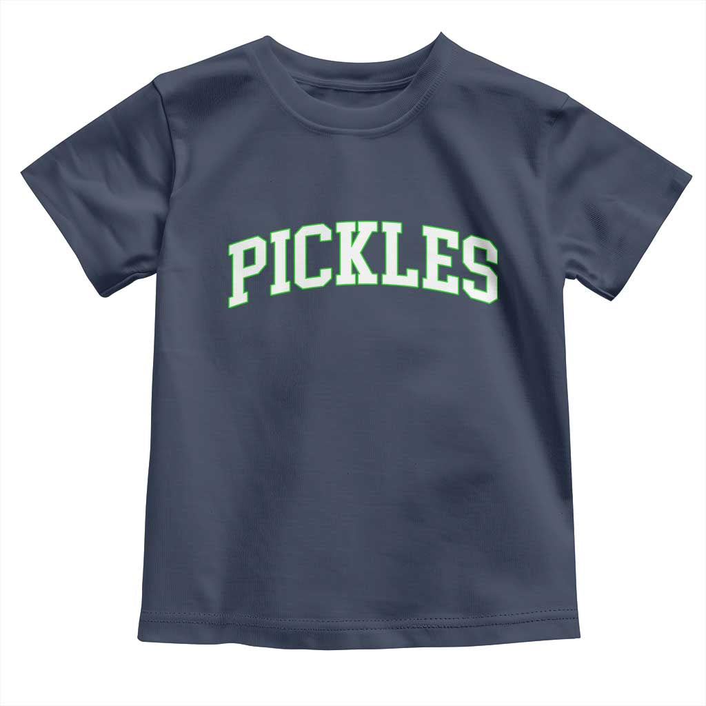 Vintage Pickle Toddler T Shirt Canning Season Pickle Lover Vintage Sports Style 80s 90s Gifts - Wonder Print Shop