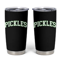 Vintage Pickle Tumbler Cup Canning Season Pickle Lover Vintage Sports Style 80s 90s Gifts - Wonder Print Shop