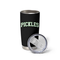 Vintage Pickle Tumbler Cup Canning Season Pickle Lover Vintage Sports Style 80s 90s Gifts - Wonder Print Shop