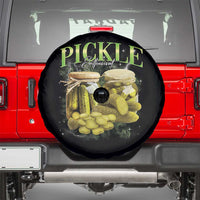 Pickle Lovers Spare Tire Cover Retro Pickle Enthusiast Vintage 90s Graphic