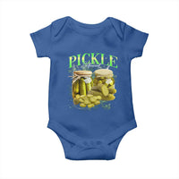 Pickle Lovers Baby Onesie Retro Pickle Enthusiast Vintage 90s Graphic