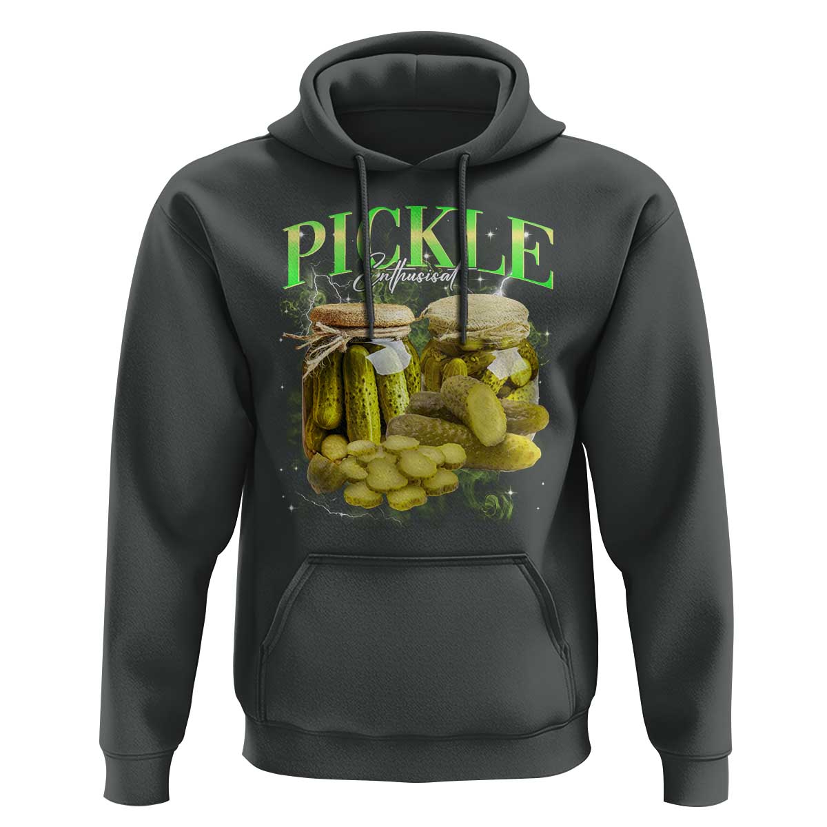 Pickle Lovers Hoodie Retro Pickle Enthusiast Vintage 90s Graphic